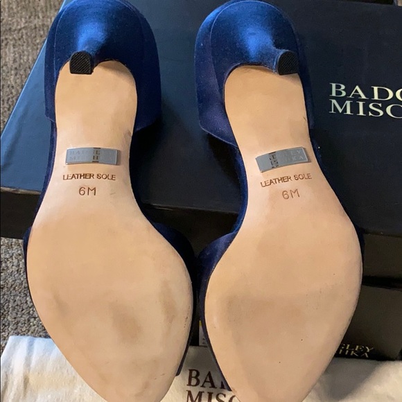 Badgley Mischka D’Orsay Satin Heels - Picture 4 of 6